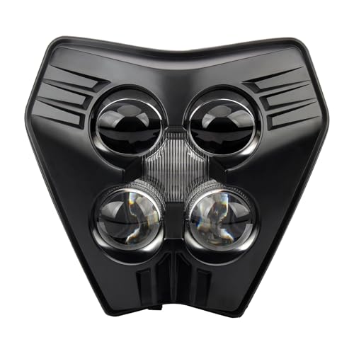 Phare LED Motocross pour EXC SX MX 250 300 450 2024 Optique Route
