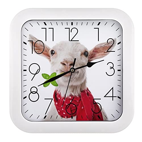 Pendule murale silencieuse sans tic-tac pour concentration bureau - 2