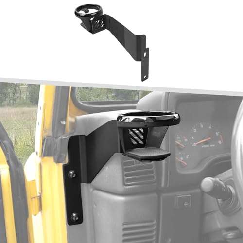 Portavasos para puerta Jeep Wrangler TJ 1997-2006 lado conductor miniatura 1