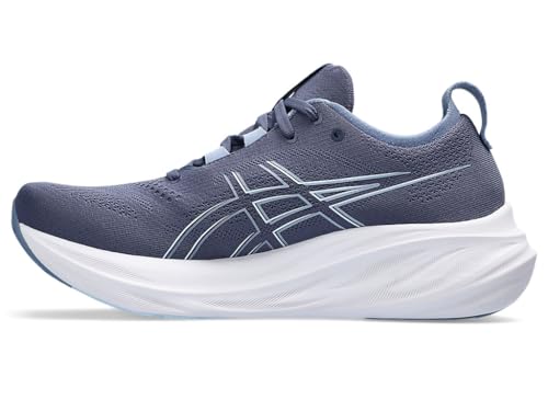 Image of ASICS Mens Gel-Nimbus 26 Thunder Blue /Denim Blue Running Shoe - 10 UK (1011B794.403)