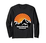 Photo Gallery telluride colorado retro tramonto montagne vintage sun vacay maglia a manica Photo Gallery telluride colorado retro tramonto montagne vintage sun vacay maglia a manica