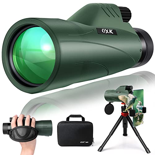 Image of 12x56 Monocular Telescope for Adults High Powered with Smartphone Adapter