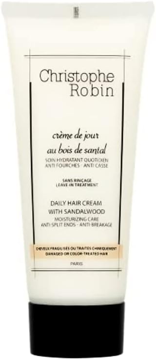 Christophe Robin Daily Hair Cream with Sandalwood, 100 ml
