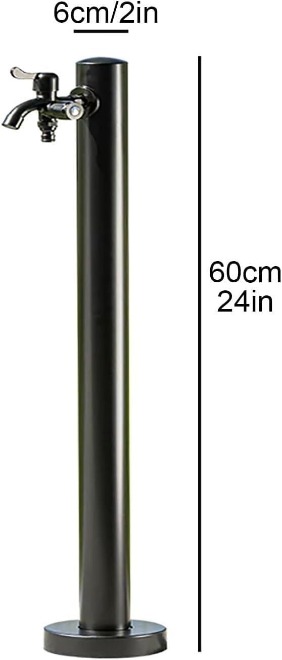 Robinet de jardin sur socle, Robinet de colonne d'eau de jardin en acier inoxydable 304
