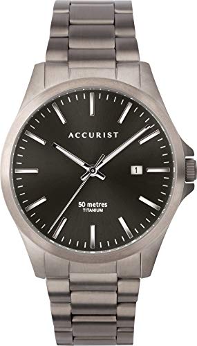 Preisvergleich Produktbild Accurist Watches Herren Analog Quarz Uhr mit Titan Armband 7310