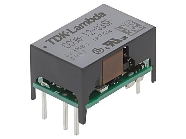 Convertisseur DC/DC 6W CCG6-12-03SF TDK-Lambda pour circuit imprimé