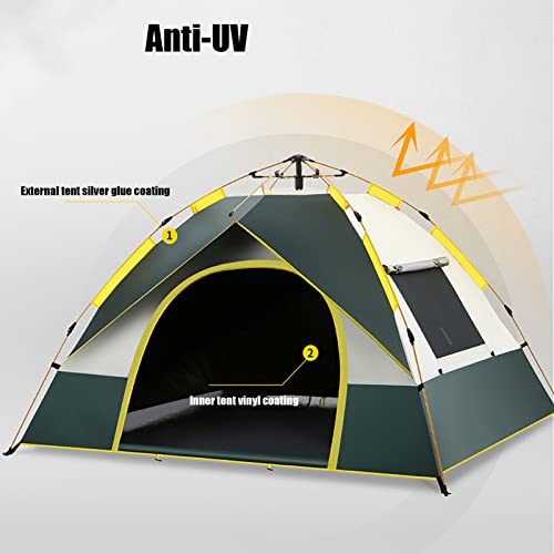 Carpa para camping fácil montaje, ventilada, impermeable miniatura 2