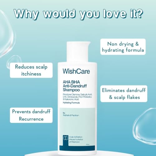 WishCare Hydrating Anti Dandruff Shampoo 120ml - Image 6
