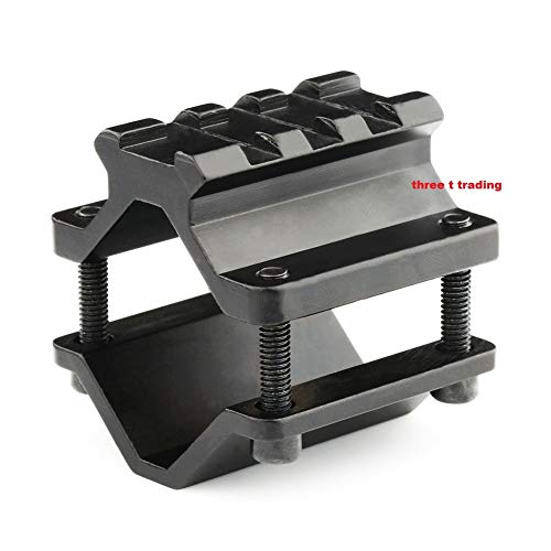 360 Tactical Single Rail Three Slot Barrel Mount Weave Picatinny Weaver Barrel Mount