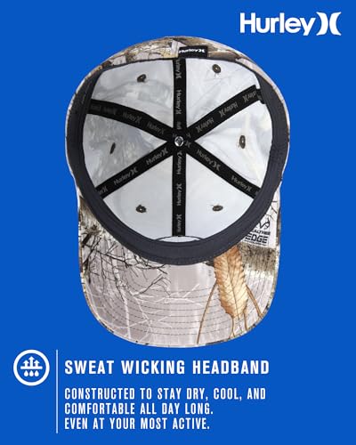 Image of Hurley Men's Caps - One & Only Flexfit Baseball Cap - Fitted Hats for Men (S-XL)