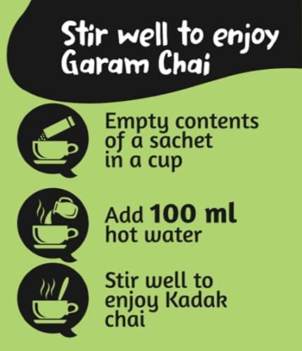 Image of Chaizup Daily 1 Min Instant Elachi Chai Premix - 36 Sachets | Elachi Flavours | 36 Servings | 504g