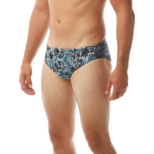 TYR Sabal Male Racer maillot une pièce homme natation entraînement bleu
