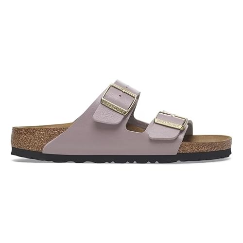 Birkenstock Arizona - Sandalia Para Mujer Con Doble Banda 36 Faded Purple-N