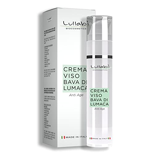 Crema Viso Antirughe Acido Ialuronico E Bava Di Lumaca Bio TRIPLICE AZIONE Crema Viso Bava Di Lumaca Antirughe Acne E Macchie Con 8 Principi Attivi Calendula Burro Karitè Olio Argan Vitamina C A E