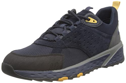 Geox U Sterrato A, Sneakers Hombre, Azul (Navy Gold), 44 EU Cover