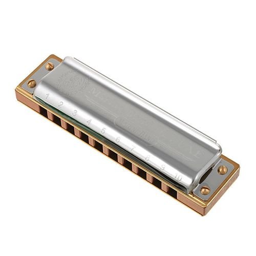 Hohner Harmonica Marine Band 2005/20A Deluxe Blues Nota La (20 voix) - Les Beatles, Paul McCartney, John Lennon, RIngo Starr, George Harrison Hohner Harmonica Marine Band 2005/20A Deluxe Blues Nota La (20 voix) – Image 4