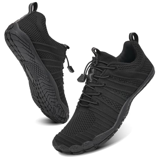 Image of WateLves Water Shoes Men Women Beach Barefoot Aqua Socks Breathable Wide Swim Outdoor Walking Anti Slip Pool Shoes for Hiking Kayaking Diving Surfing
