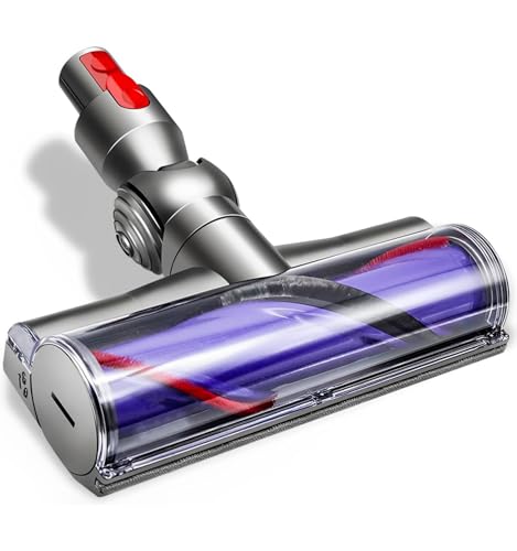 Direct Drive Cleaner Head - Replacement Head Compatible with Dyson V7, V8, V10, V11, V15 Vacuums, Motor-head, Brush Head, Attachments, Spares Parts for Cleaning Carpet, Floor, Tiles