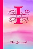 Photo Gallery irina dot journal: personalized custom first name personal dotted bullet grid writing diary | cute pink & purple watercolor cover | daily journaling ... write about your life experiences & interests Photo Gallery irina dot journal: personalized custom first name personal dotted bullet grid writing diary | cute pink & purple watercolor cover | daily journaling ... write about your life experiences & interests