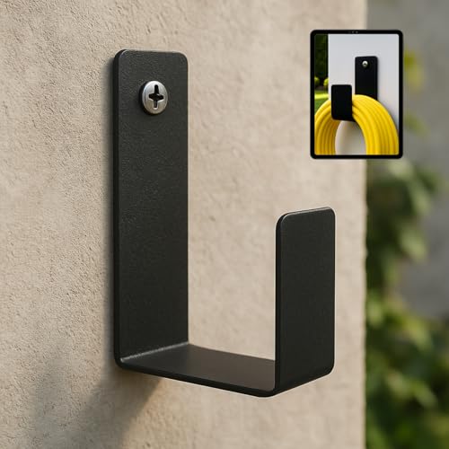 PulGos Heavy Duty Metal Pipe Stand – Sturdy Wall Mounted or Portable Hose Holder, Strong and Durable Design for Garden, Yard, or Outdoor Use, Secure Storage Solution for Irrigation and Watering Pipes - Image 3 thumbnail