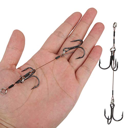 01 02 015 Angelköder Angelhaken 2 Set Angelgerät für Angelzubehör – Bild 6