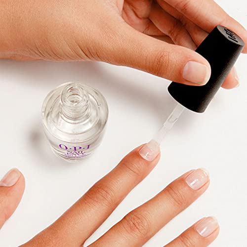Image of O.P.I Nail Envy Nail Strengthener | 15 ml | Nail Hardener Polish and Base Coat | Transparent Nail Protector for Strong Natural Nails