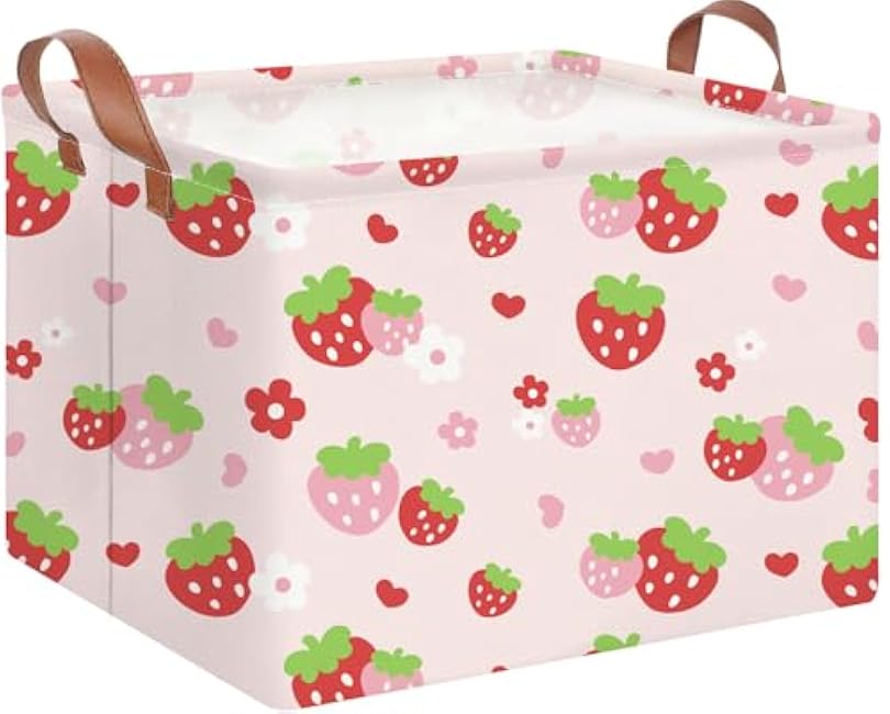 Rectangle Baksetball Print Storage Basket,Kid Toys Bin with Handles,Room Decor,Gift Basket(Basketball)