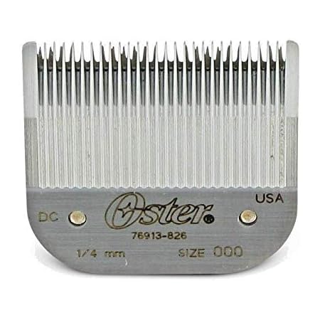 size 1 clipper in mm