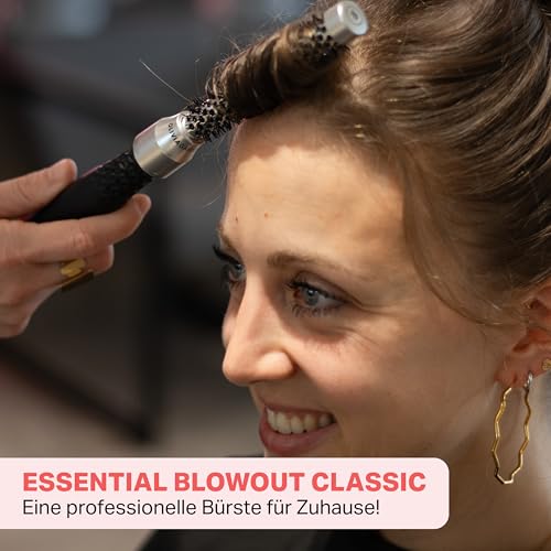 Essential Blowout Classic - Silber - 10 - Schnelles Trocknen, Anti-Statik, Volumen für Kurzes Haar