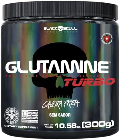 Glutamine Turbo 300G, Black Skull