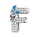 Produktbild LONGLUCK Complete A~Z Alphabet Charm Letter Beads Solid 931 Sterling Silber passt europäischen Armbänder Halskette Frauen Schmuck Geschenk Optionen