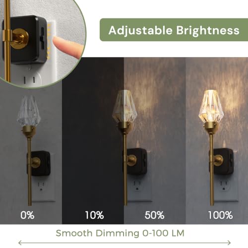 Image of L LOHAS LED Night Light, 2 Pack Night Lights Plug into Wall