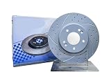IVLAZLRG Disques de Frein de Voiture compatibles avec Z4 Z4 Coupé E3 E9 i3 i4 i7 i8 Isetta Factory Prix Reublable Solution de réduction du Bruit pour Le freinage(Silver)
