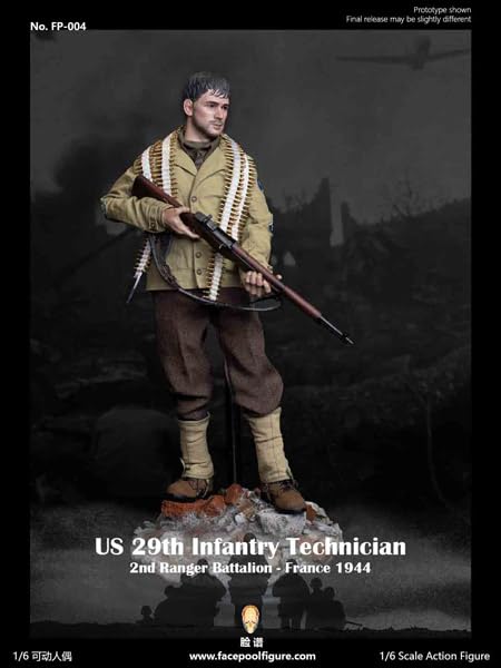 Amazon.co.jp: 【Facepoolfigure】FP004A 1/6 WW2 アメリカ陸軍 第29 