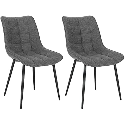 WOLTU Esszimmerstühle 2er Set, Küchenstuhl gepolstert Cover