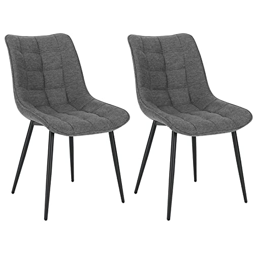 WOLTU Esszimmerstühle 2er Set, Küchenstuhl gepolstert, Wohnzimmerstuhl...