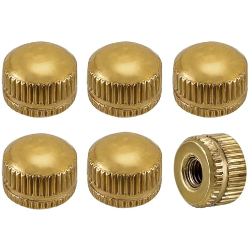 Laiton doré haut de gamme avec ce lot de 6 capuchons M4 pour plafonnier