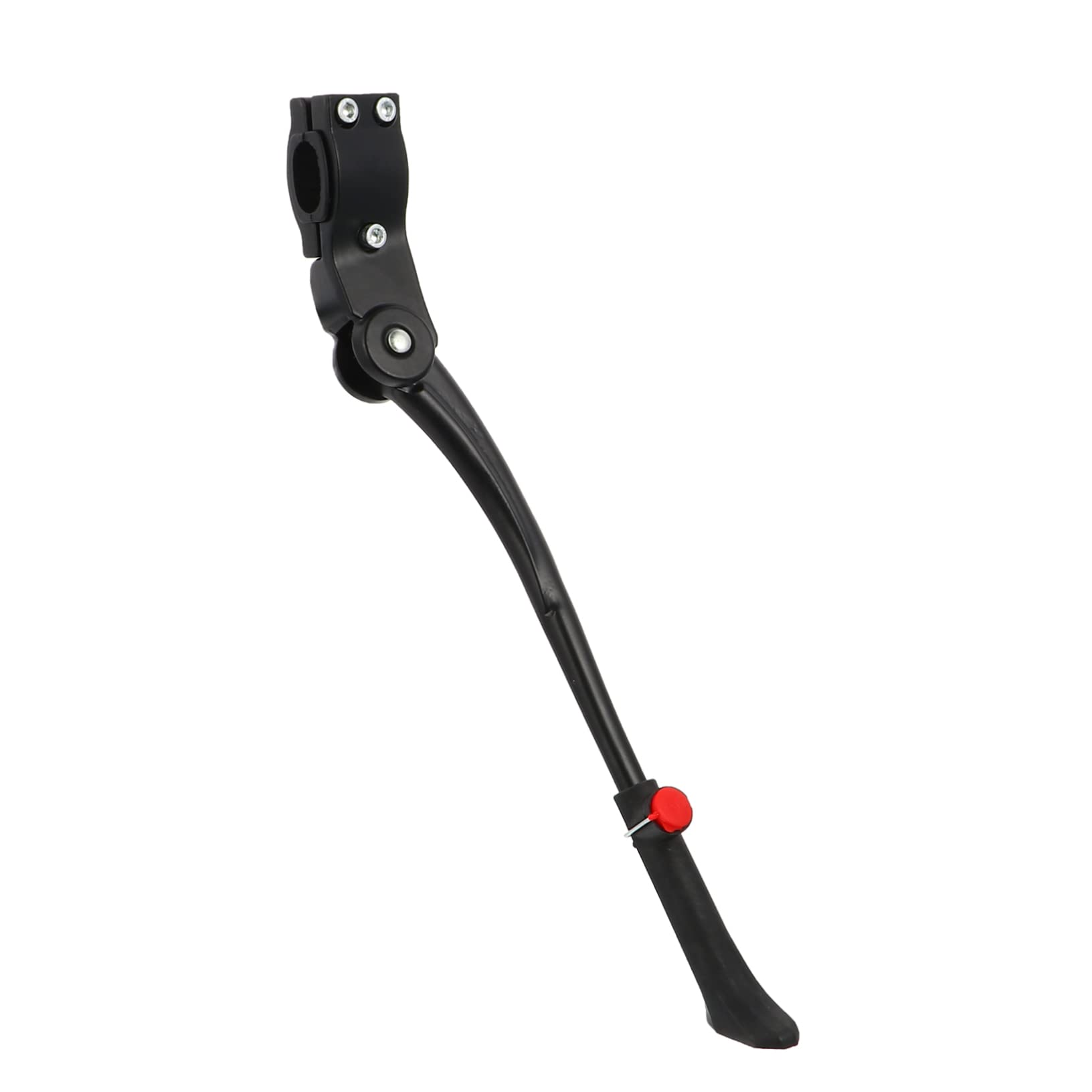 HANABASS Bike Kickstand Adjustable Single Leg Support for Mountain and Road Bikes Easy Install with Non Slip Sole Durable Design for Parking Racks