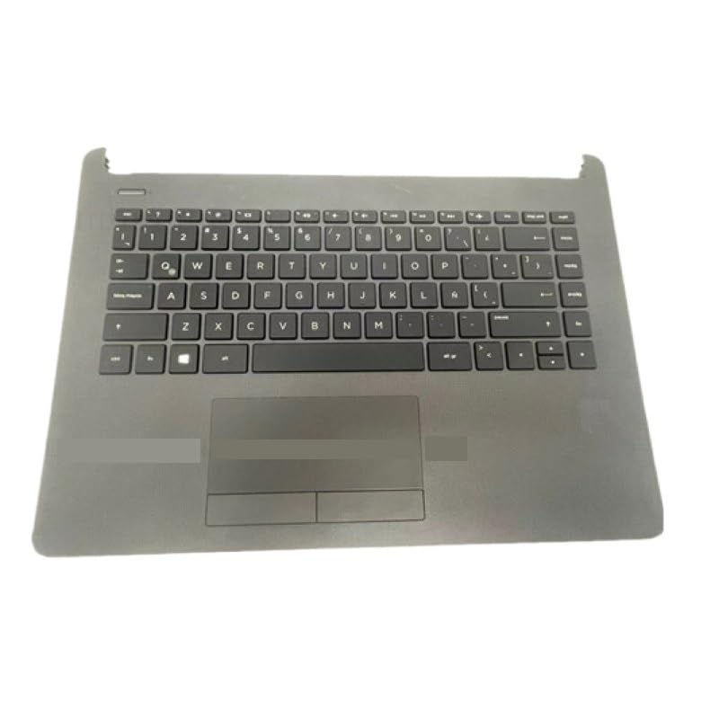 Coque HP 240 G6 clavier US et pavé tactile pour réparer un top case usé référence 929159-001