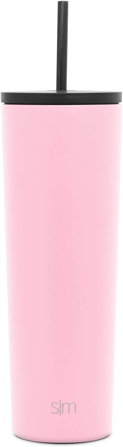 Featured Product Simple Modern Classic Insulated Tumbler with Straw and Flip Lid - Stainless Steel Water Bottle Iced Coffee Travel Mug Cup 28oz (830ml) -Blush Best Deal Simple Modern Classic Insulated Tumbler with Straw and Flip Lid - Stainless Steel Water Bottle Iced Coffee Travel Mug Cup 28oz (830ml) -Blush