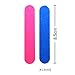editTime 24PCS Solid Colors Acrylic Stiletto False Nails Full Cover Fake Nails Tips Natural Long Claw Nails (Matte black)