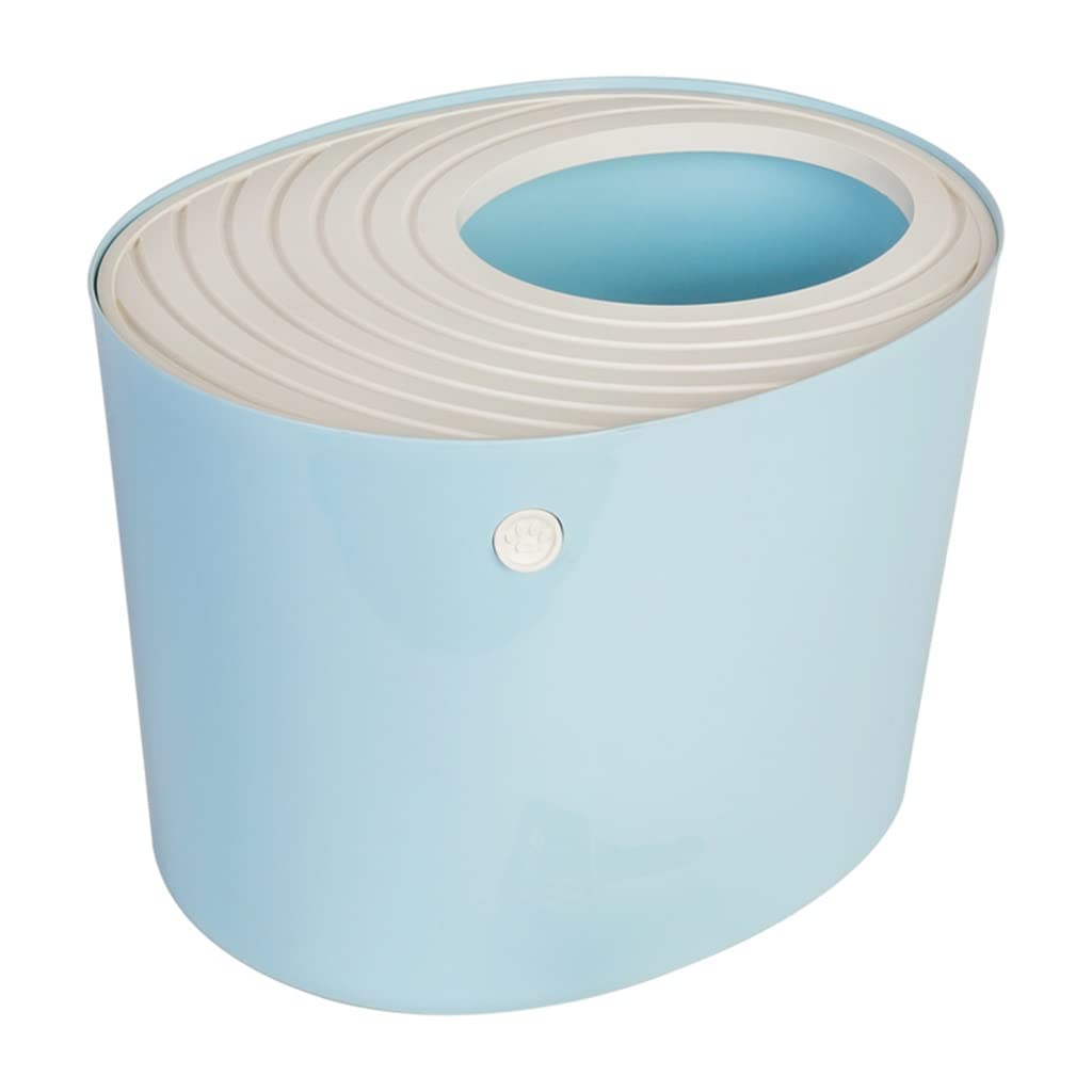 Lettiera for Gatti con Accesso dall'alto Toilette for Gatti Completamente Chiusa Extra Large Anti Splash Recinzione Alta Lettiera for Gatti Vasca for lettiera for Gatti