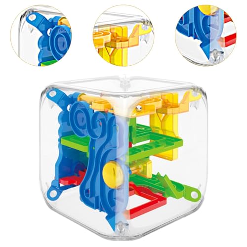 Cube labyrinthe 3D la solution pour éloigner les enfants des écrans et stimuler leur patience - 2