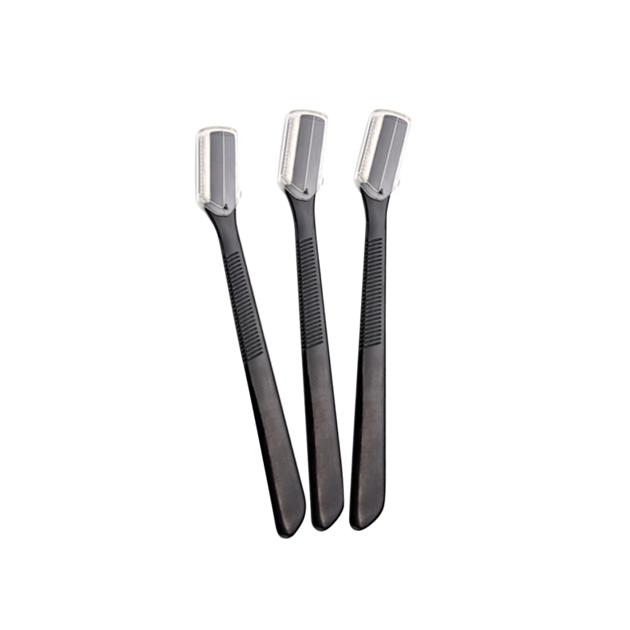 Outanaya Multi-Function Eyebrow Razor Kit 12pcs Safety Trimmer Scissors Men's Eyebrow Shaver Lightweight Non-Slip Grip