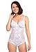 Produktbild Sans Complexe Damen Body Arum, Einfarbig, Weiß, 85D (Herstellergröße: 100D)