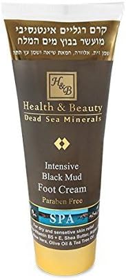 Black Mud Foot Cream Moisturizer 200ml Health & Beauty Dead Sea Minerals Intensive