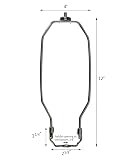 Satco 90-2005 Heavy Duty Harp, Color – view 2