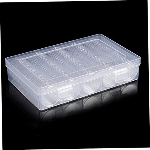 Caja organizadora transparente para monedas Lurrose miniatura 4