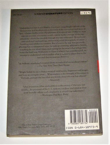 Meditations in Green (Scribner Signature Edition) 0684189739 Book Cover
