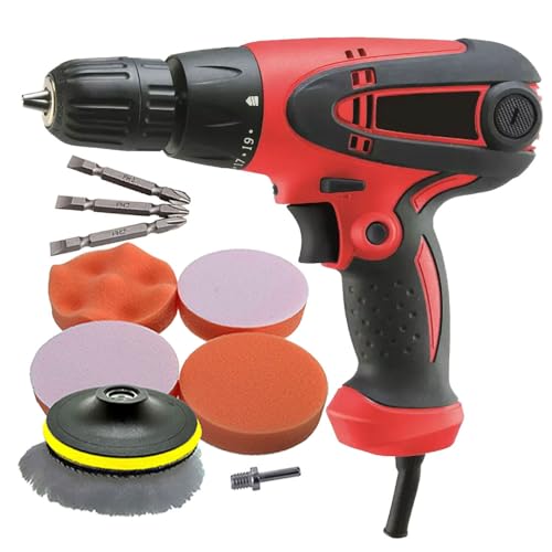 Image of MLD Electric Screwdriver Drill Machine | Left /Right rotation | Mini Polisher Machine 350W, Copper Armature, Chuck 10mm, 750RPM (Electric screwdriver Polisher 3 inch)